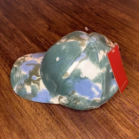Rampage Baseball Cap Denim Tie Dye New - Picture 2 of 9
